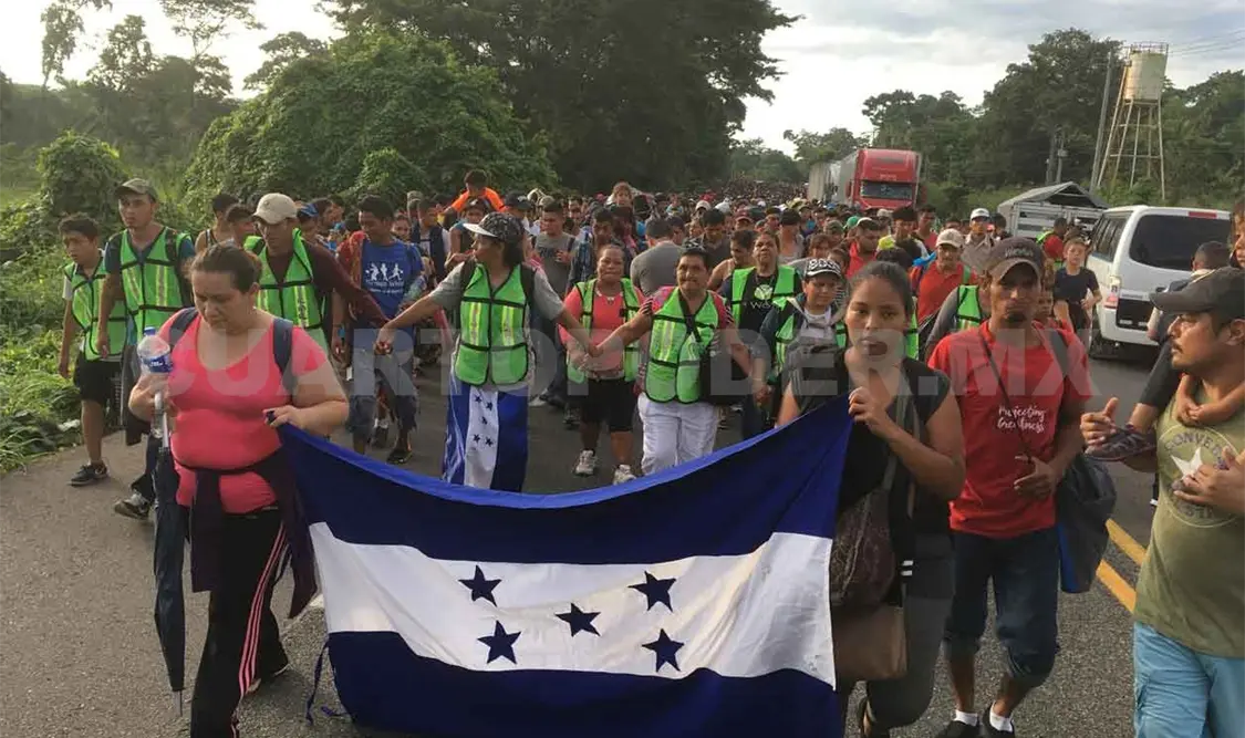 Alista nueva caravana de migrantes desde CA