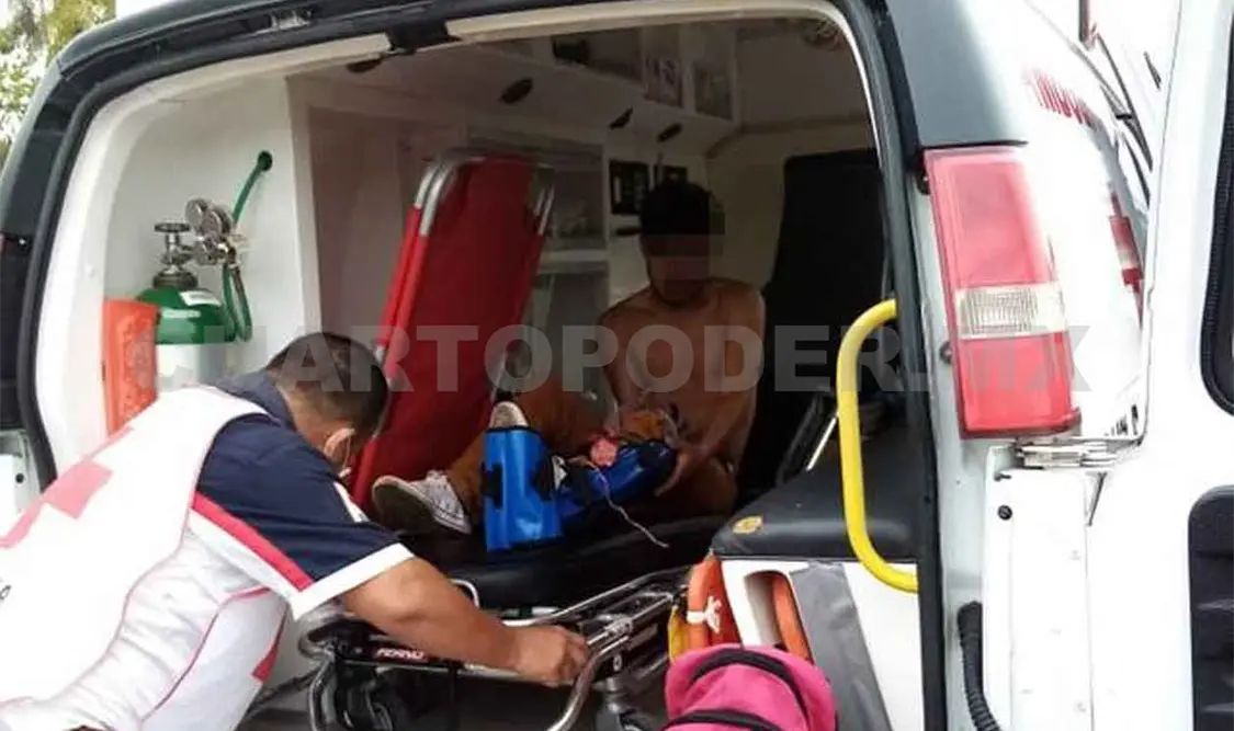 Balean a labriego en violento asalto