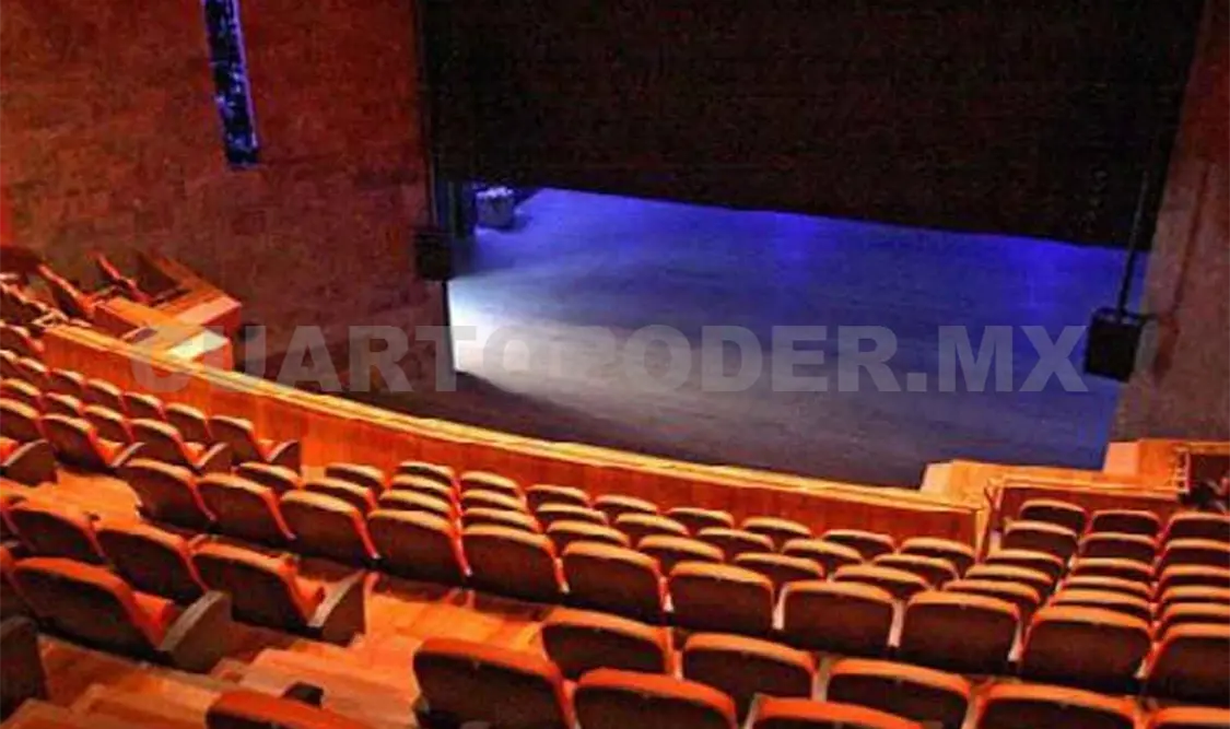 El teatro Jiménez Rueda en la Ciudad de México. Cortesía