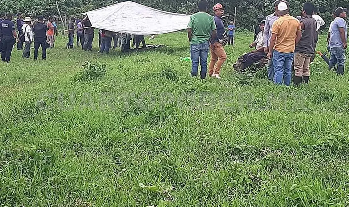 Asesinan a machetazos a hombre en una comunidad