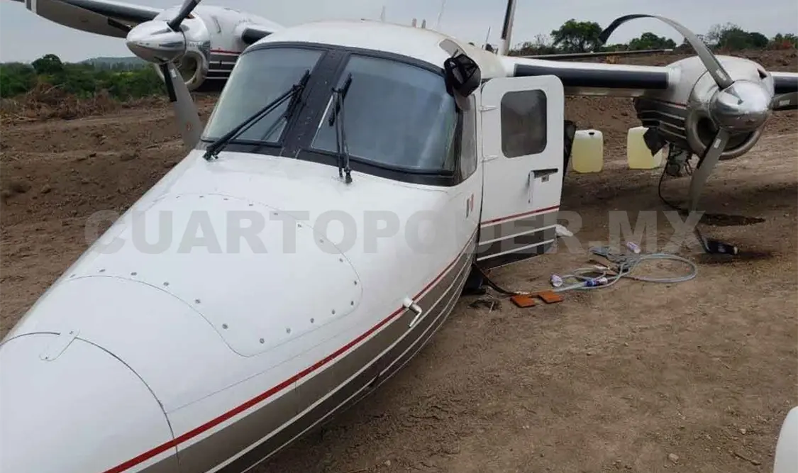 Cae avioneta en cercanías del aeropuerto de Cancún