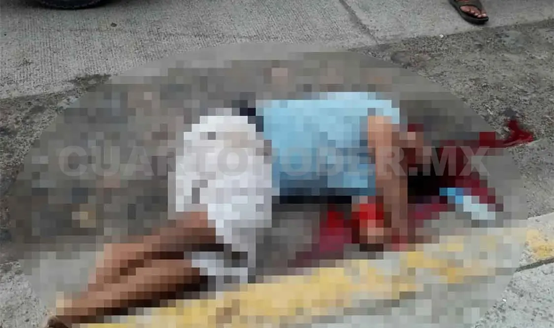 A balazos matan a sujeto en calle de Puerto Madero