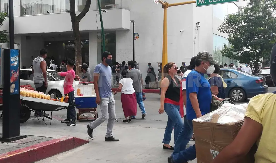 Desde este sábado, Chiapas se ubica en color rojo dentro del semáforo de riesgo, al ser clasificado como estado con nivel de riesgo de Covid-19. Guillermo Ramos / CP