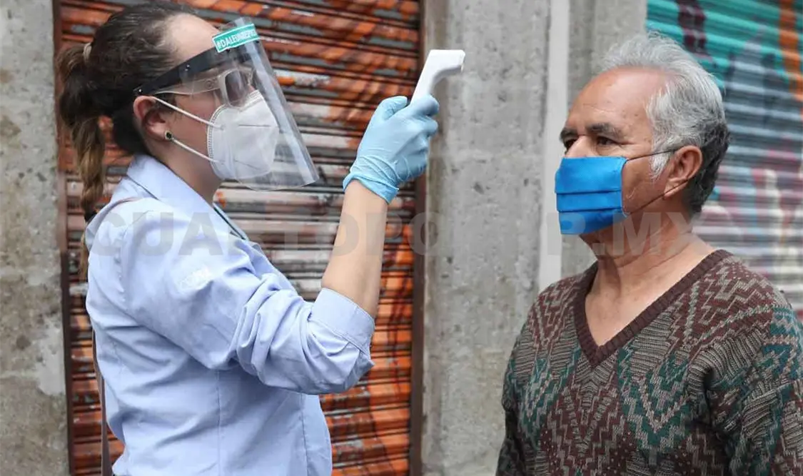 México rebasa los 261 mil contagios por Covid