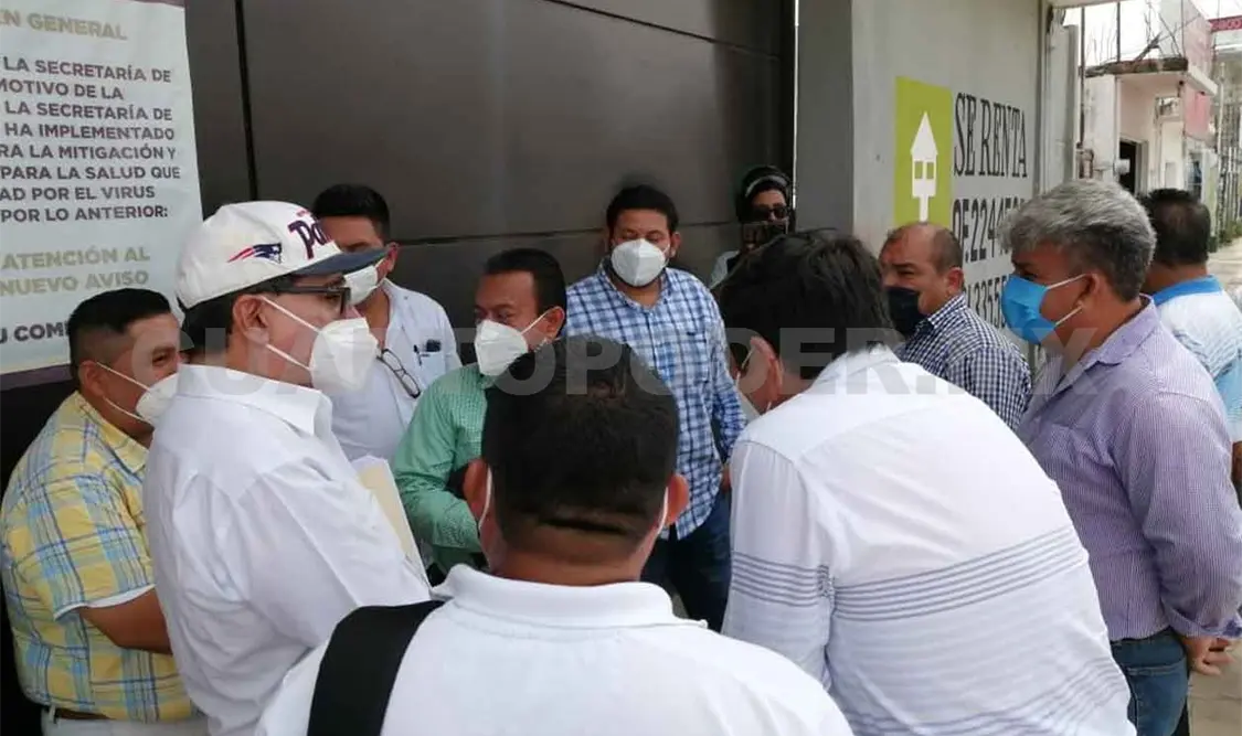 No a las imposiciones del Catem, piden volqueteros