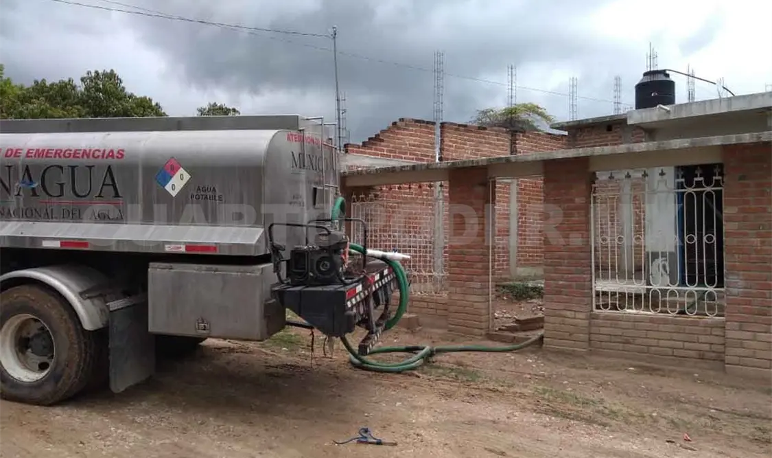 Conagua entregó tres millones de litros de agua
