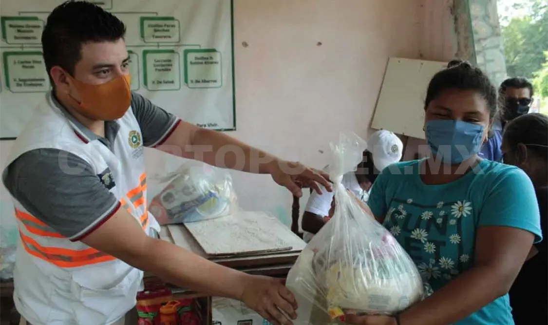 Continúa apoyo a familias afectadas y vulnerables