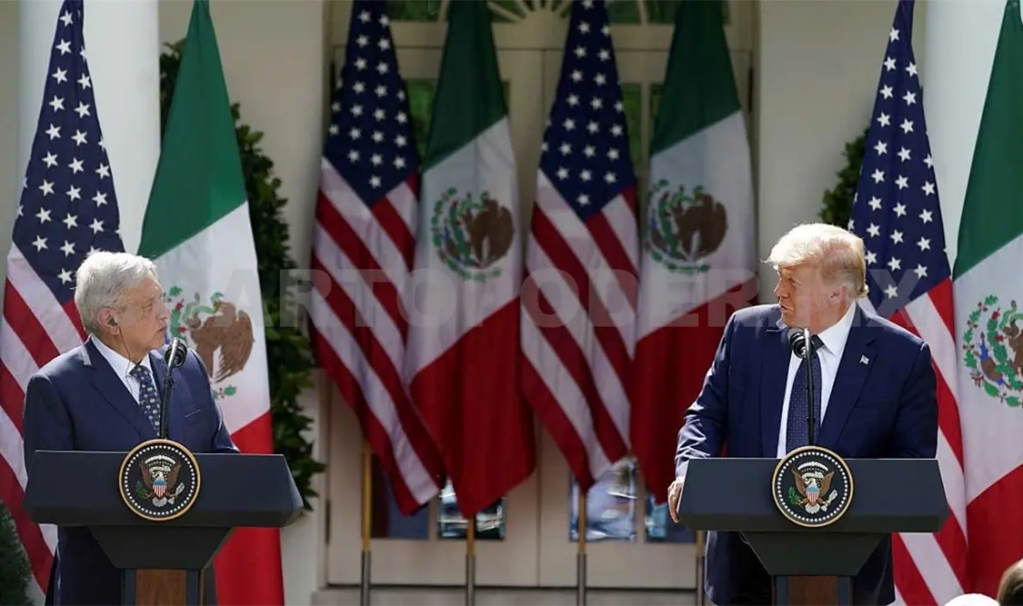 El mandatario aseguró que en la reunión con Trump representó a los mexicanos y reiteró su agradecimiento por su trato respetuoso hacia su gobierno. Agencias