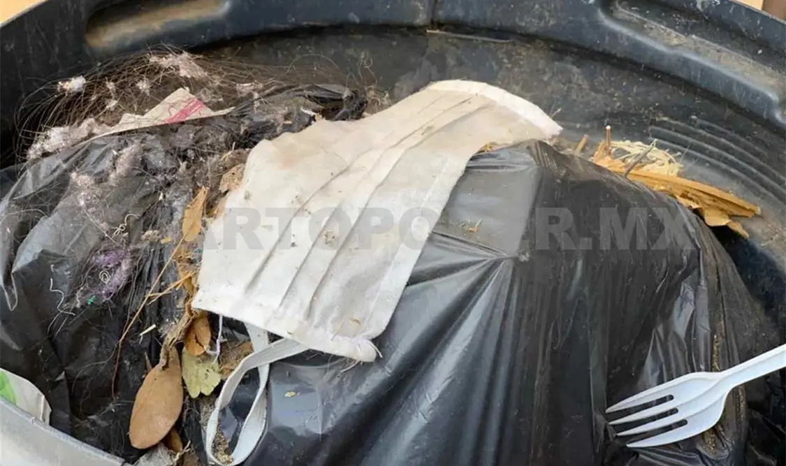 Estos materiales están siendo tirados en las calles, lo que genera una grave contaminación. Cortesía