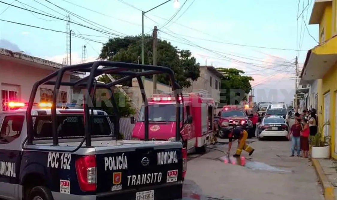 Incendió su casa luego de discutir con su familia