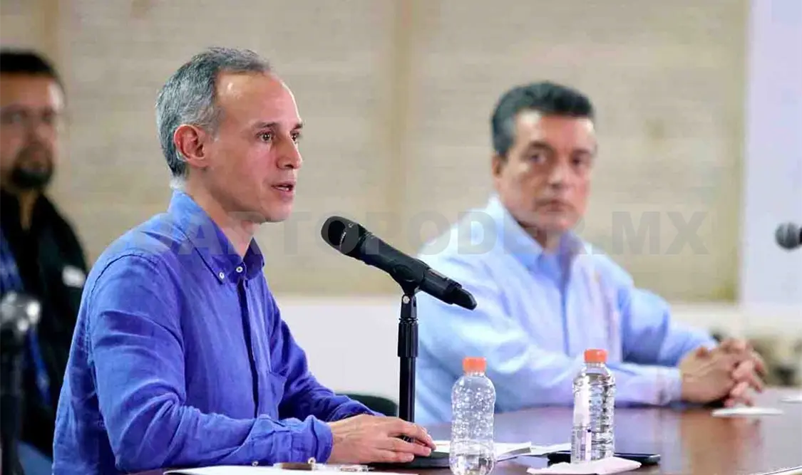 En su gira por Chiapas, López-Gatell criticó el estilo de vida que han tenido los pueblos originarios con el consumo de refrescos. Cortesía