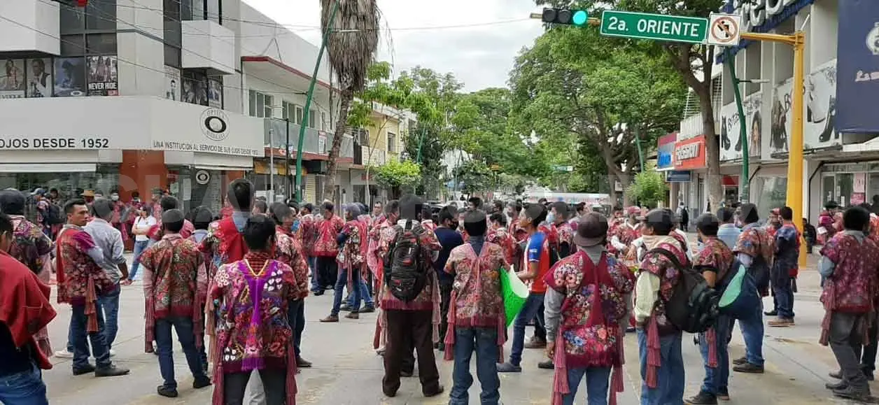 Indígenas protagonizan zafarrancho por Copladem