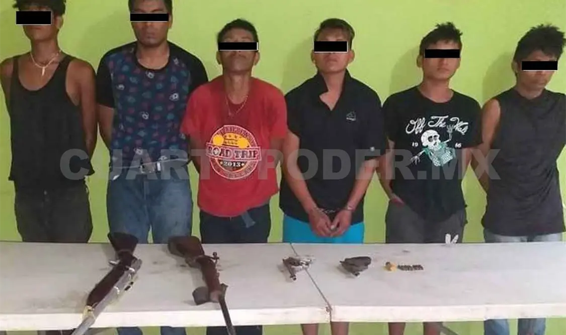 Desmantelan banda de asaltantes en Acacoyagua
