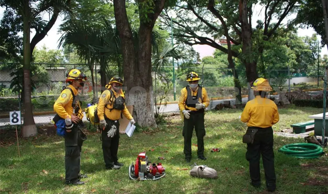 Listos combatientes para emergencias internacionales