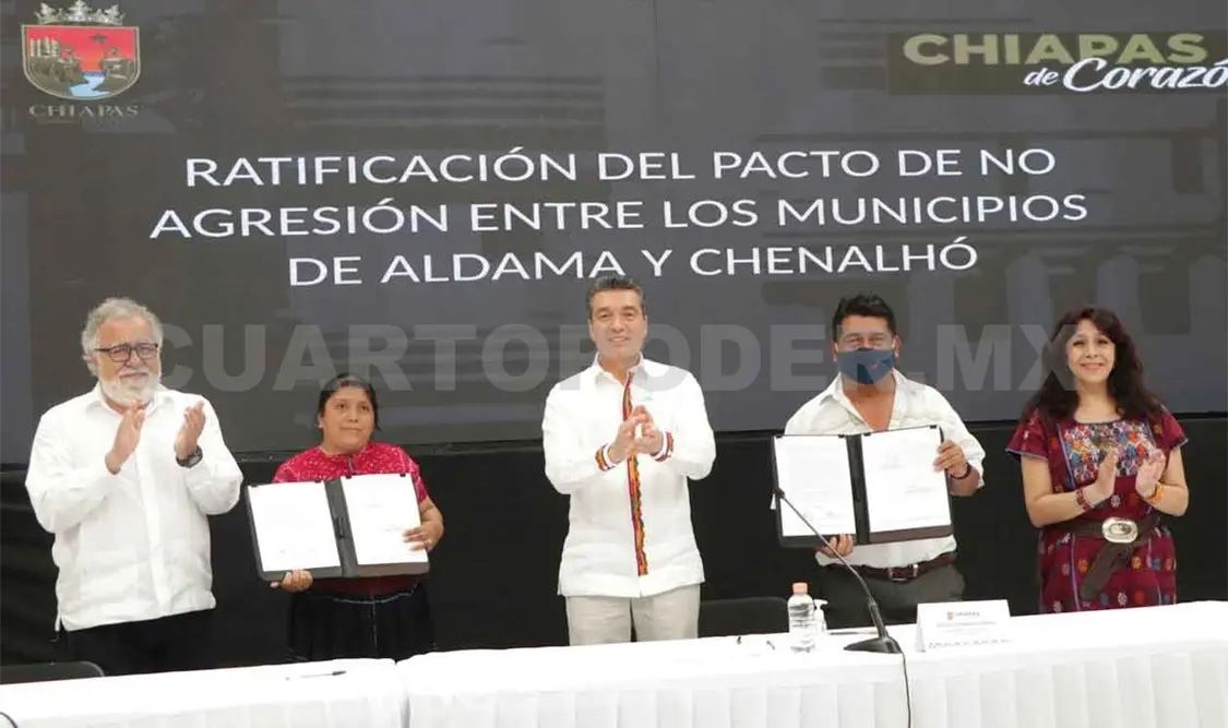 Atestigua REC ratificación de Convenio de No Agresión