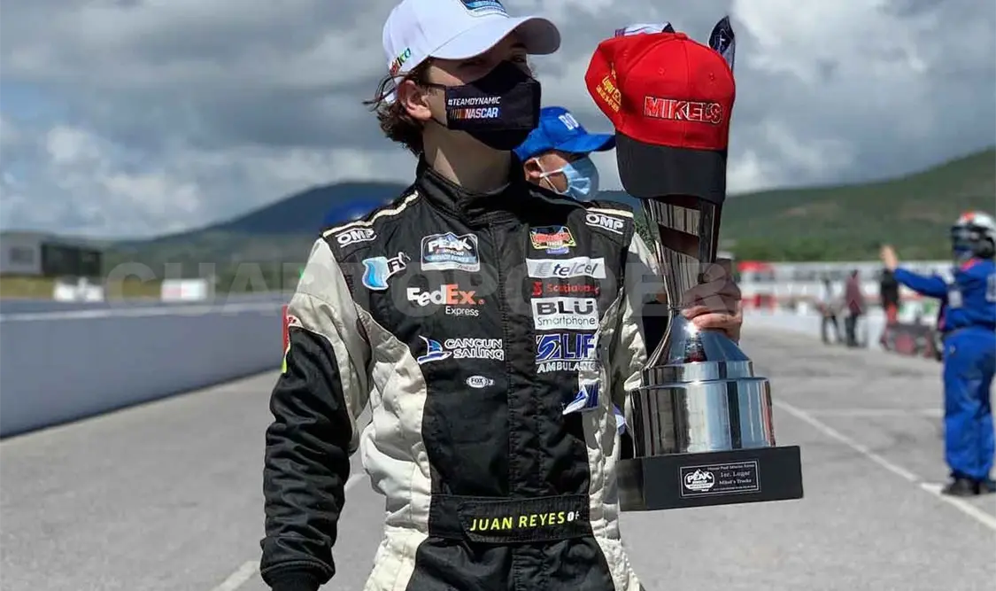 Juan Reyes se coronó en San Luis Potosí