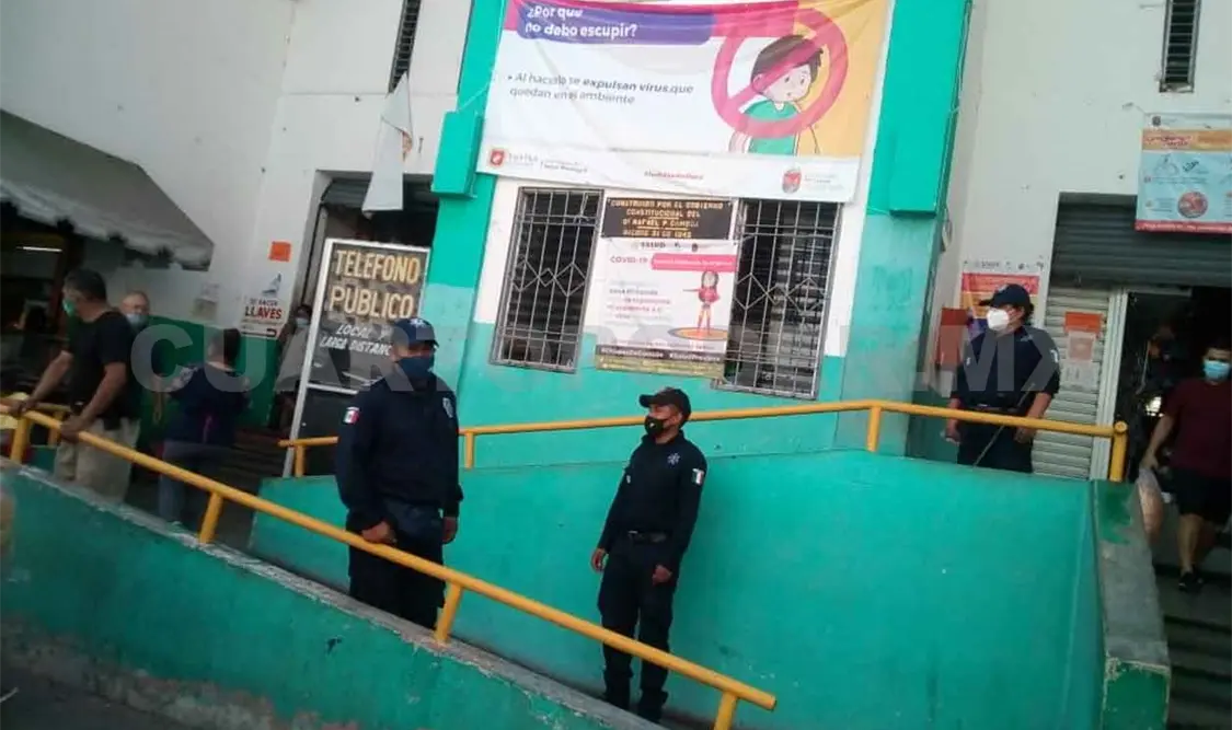 Brindan seguridad en mercados de Tuxtla