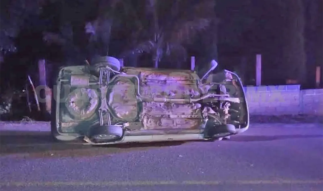Tres heridos en accidente de tránsito
