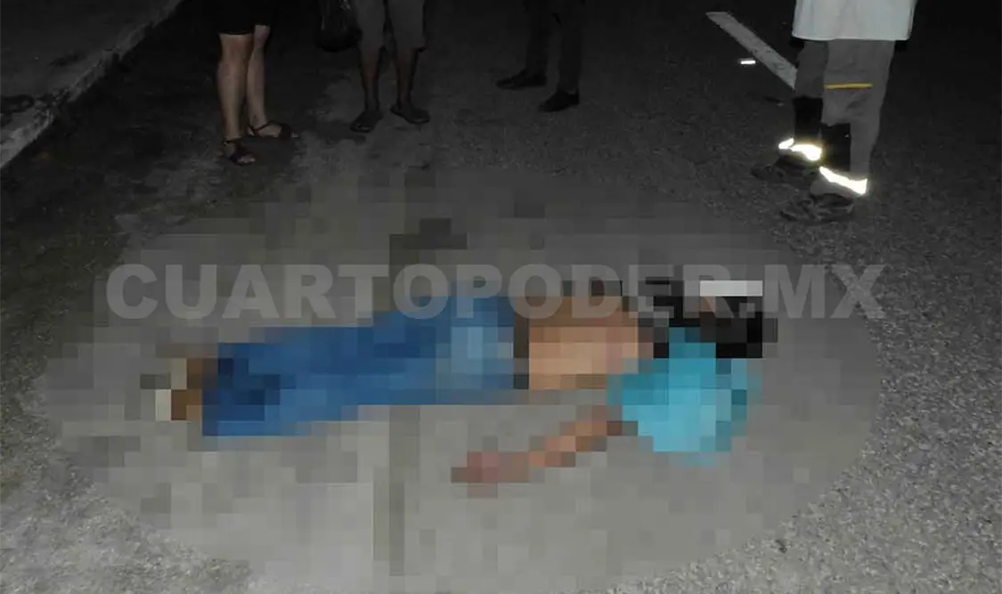 Joven muere al ser embestido por un taxi