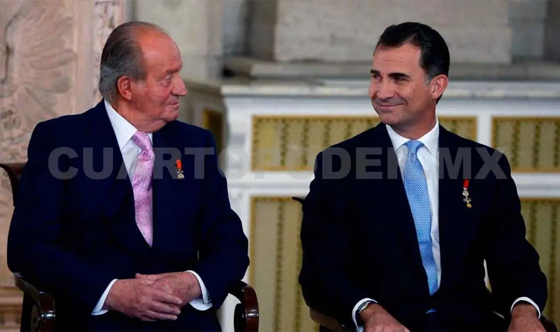 El rey Juan Carlos de España abandona su país