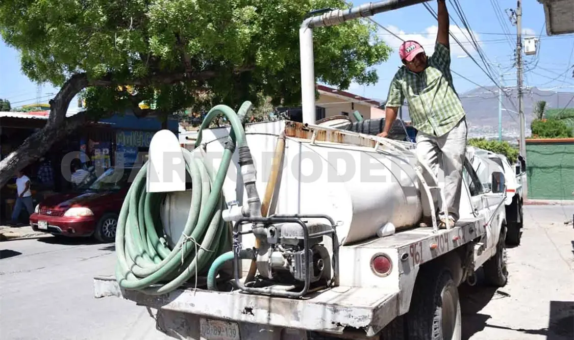 Tuxtla, con bajos costos en servicio de pipas