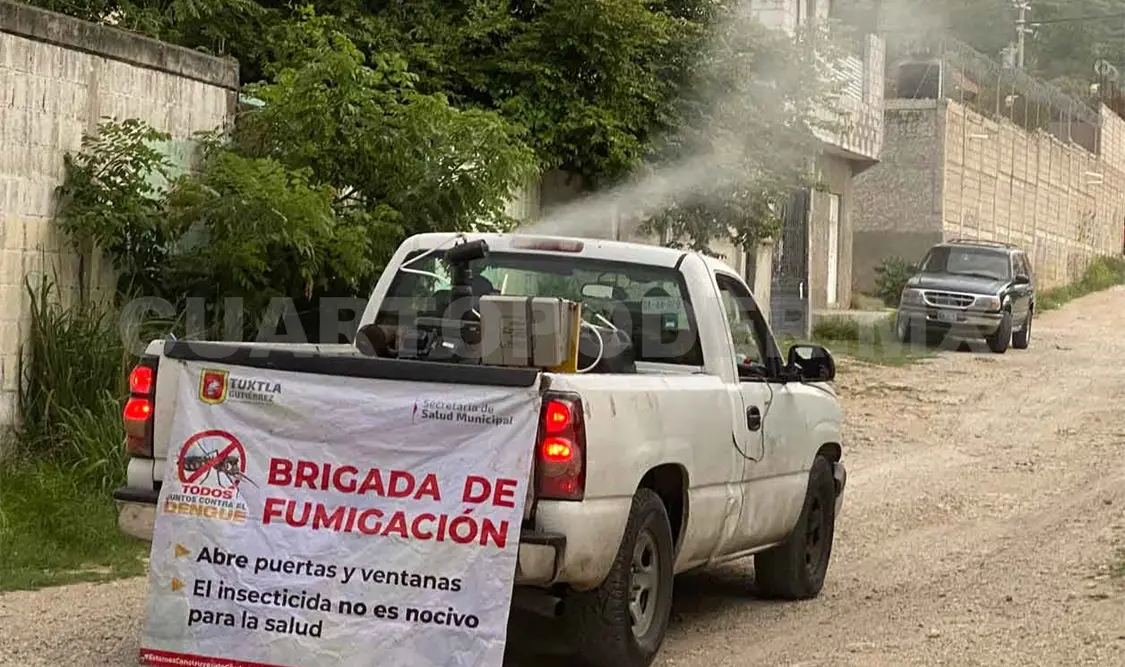 Concluye exitosamente campaña de fumigación