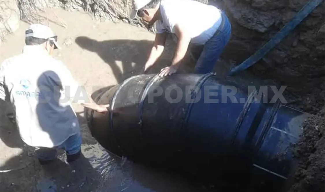 Suspenden suministro de agua en 65 colonias