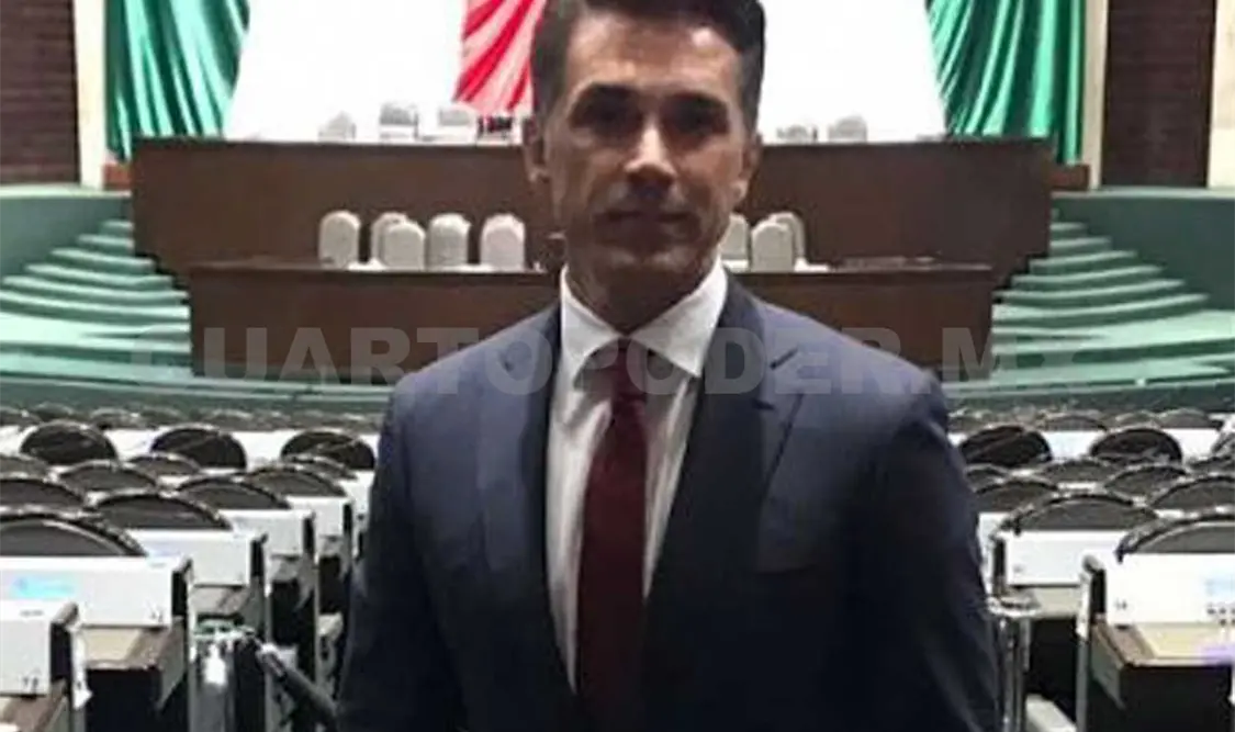 El diputado Sergio Mayer. Cortesía
