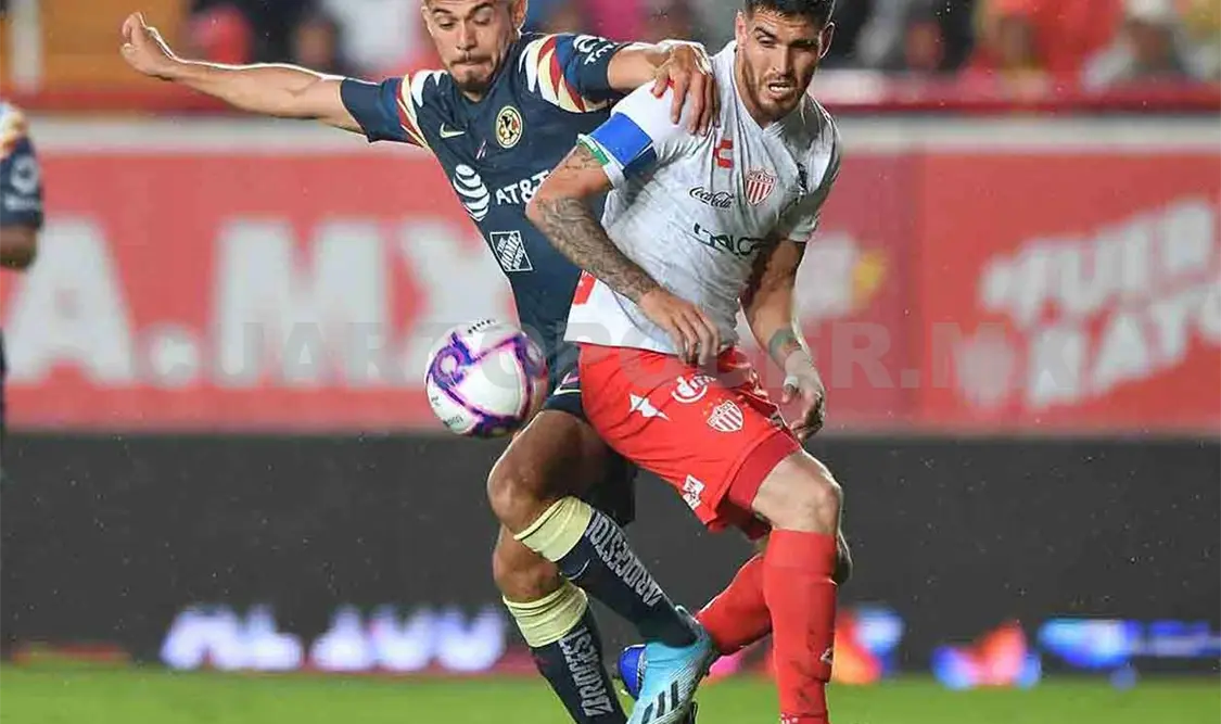 El líder América visita a un sotanero Necaxa