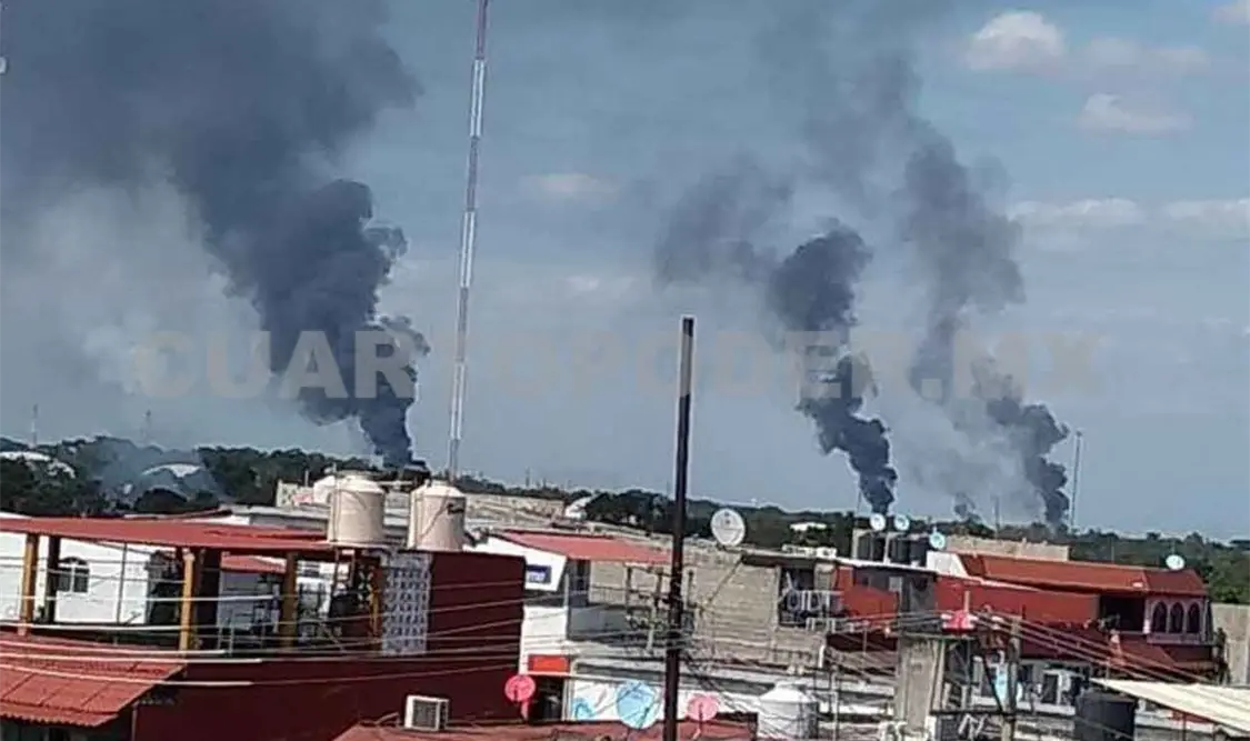 Habitantes de Reforma en peligro por contaminación