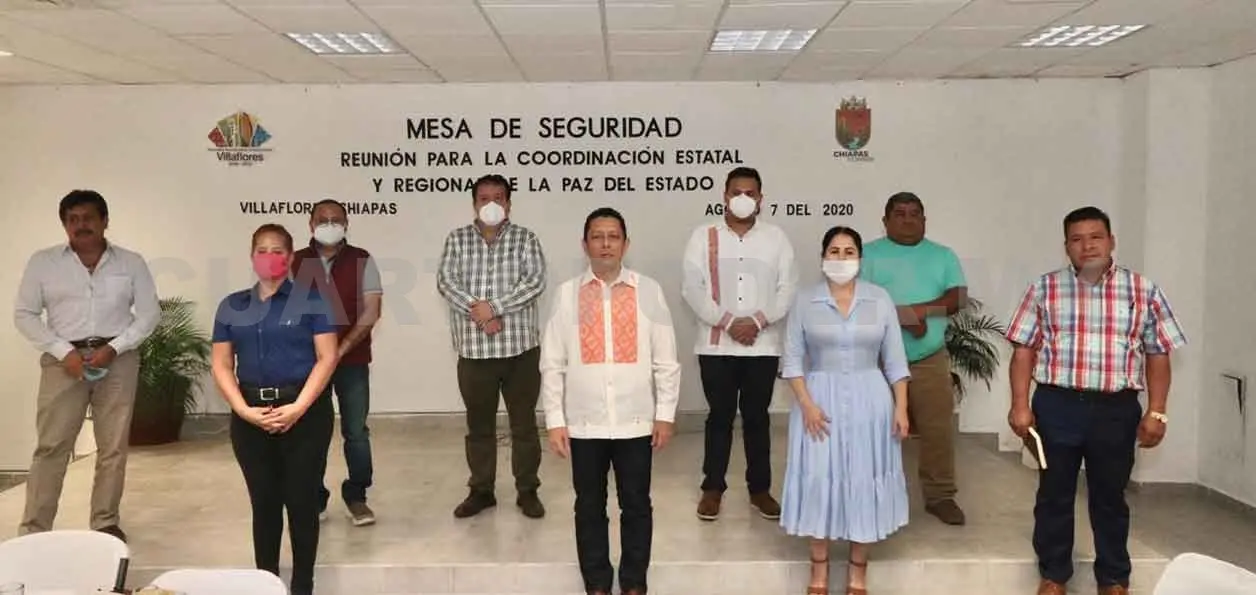 Encabeza fiscal del estado Mesa de Seguridad Regional