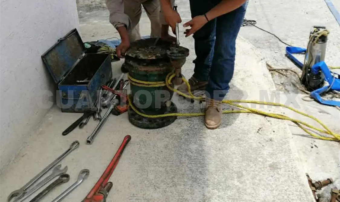 Reactivarán servicio de agua en colonias de Tuxtla