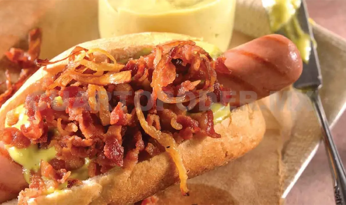 Hotdog estilo mexicano