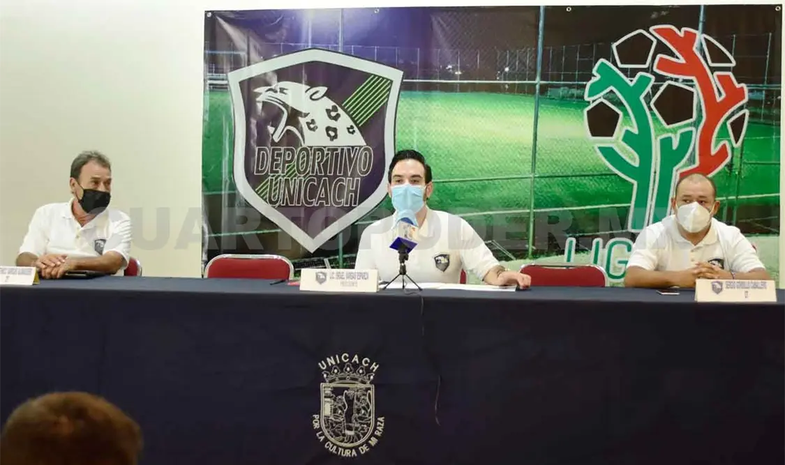 Presentan en sociedad al Deportivo Unicach