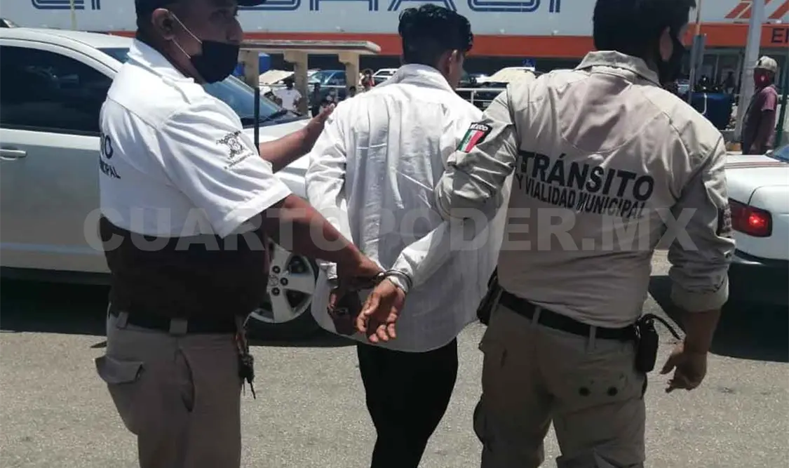 Detienen a taxista luego de atropellar a un niño