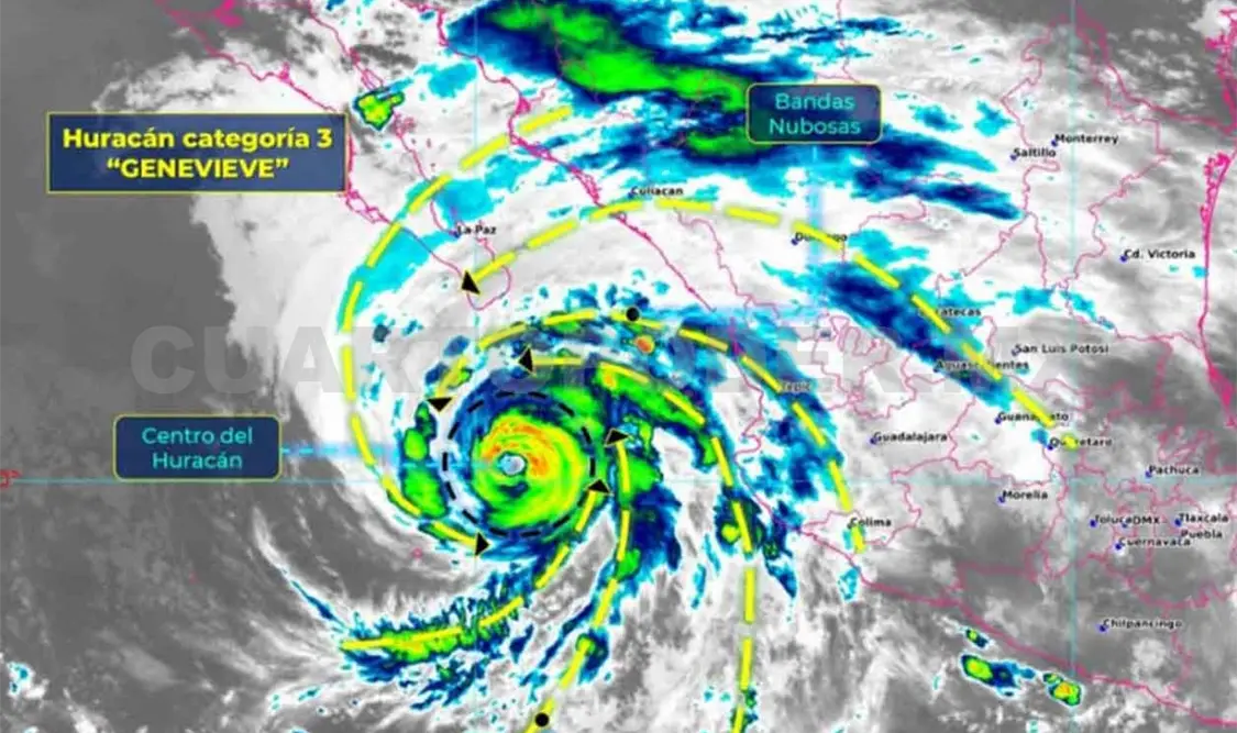 Alerta roja para Los Cabos y La Paz