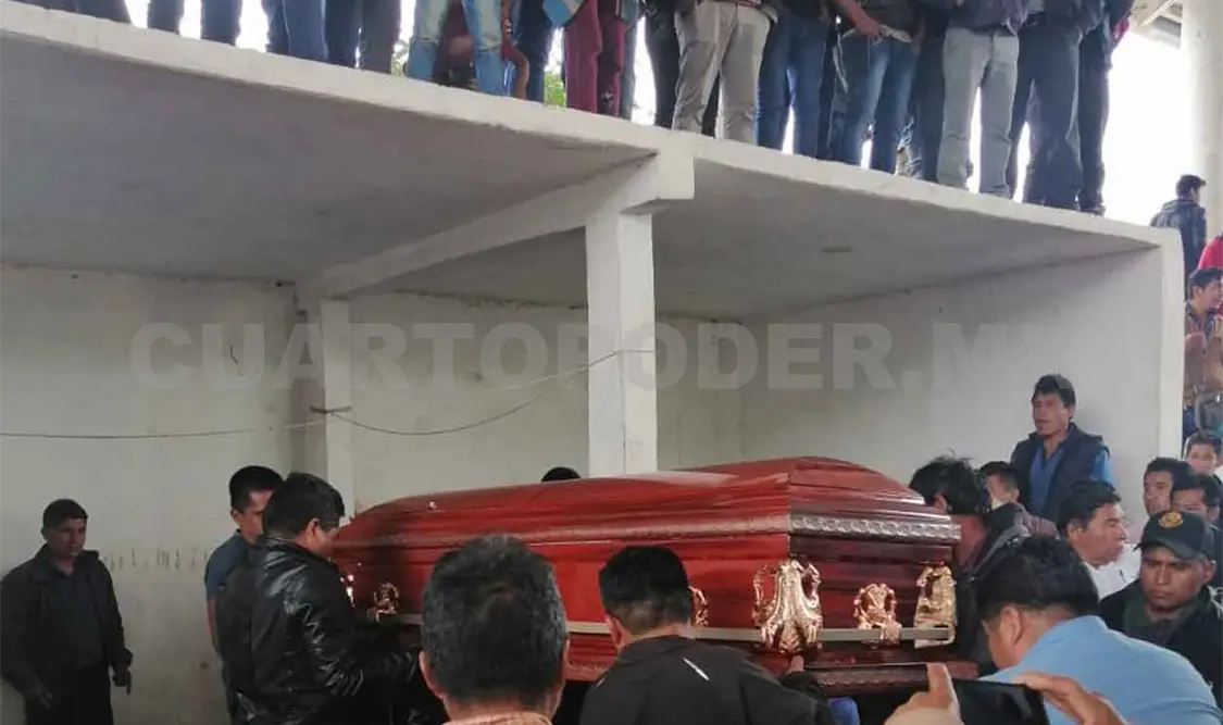 Trasladan el cuerpo de Javier Jiménez a Santa Martha