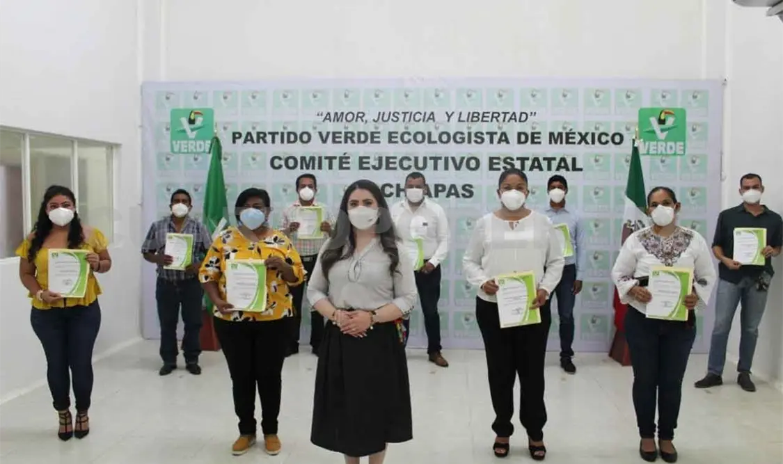 PVEM renueva Comités Municipales