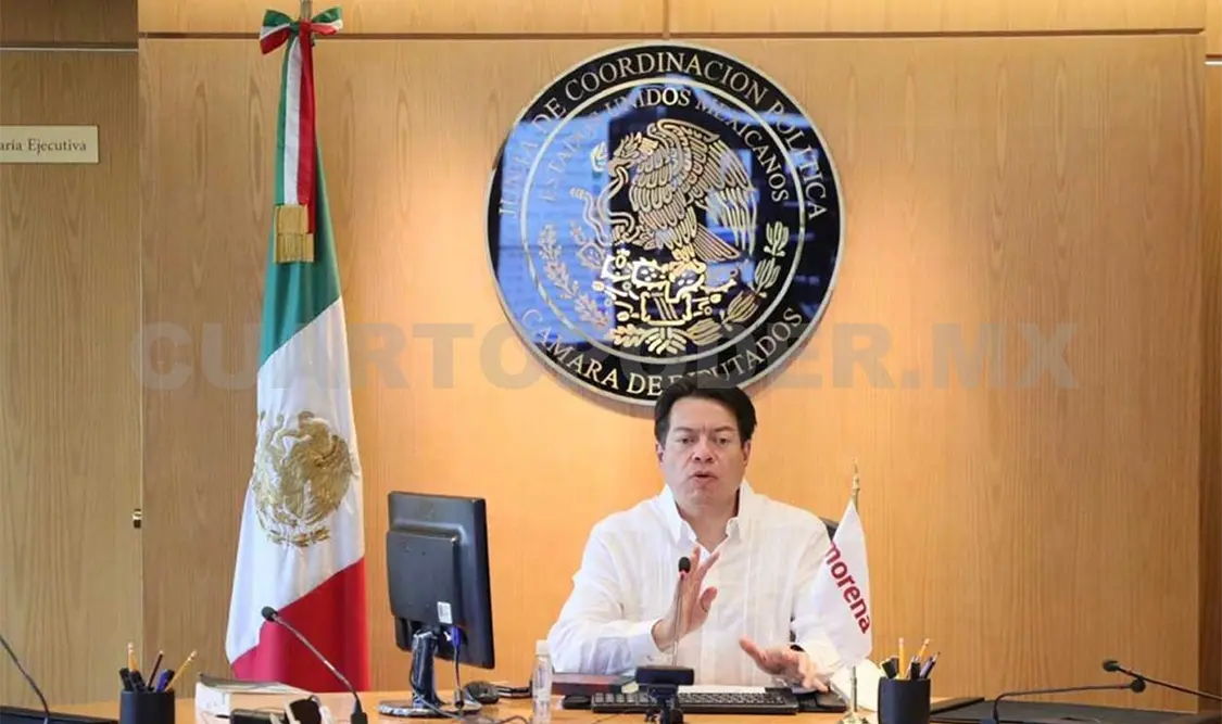 “Se van a acabar los privilegios”, señaló el líder de Morena, Mario Delgado. Twitter