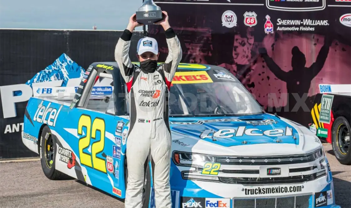 Mientras que en la categoría Trucks subió al pódium, en la Peak pasó apuros en la fecha de Aguascalientes. Agencias