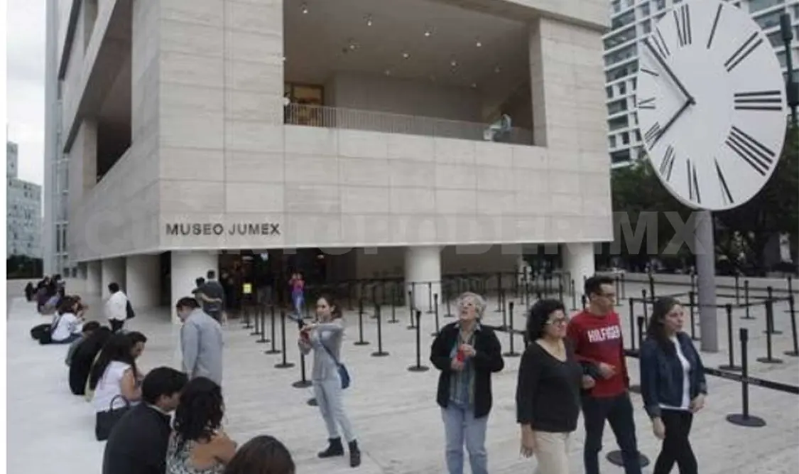 El Museo Jumex cuando albergó la exposición “Andy Warhol: estrella oscura”, en agosto de 2017. Cortesía