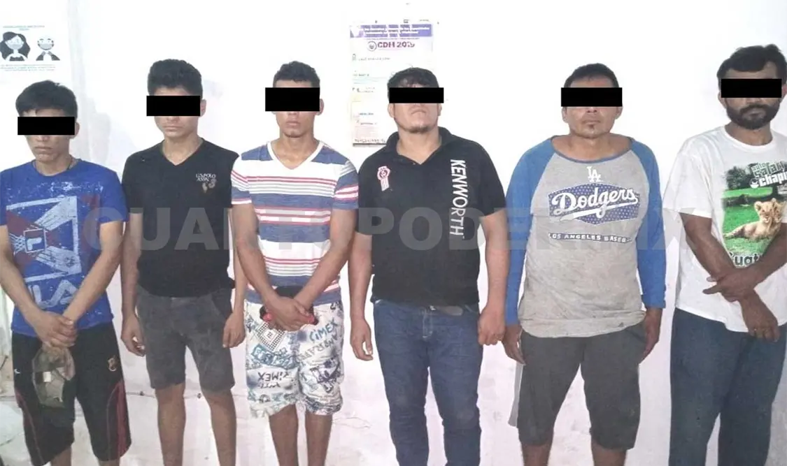 Detienen a integrantes de banda delictiva