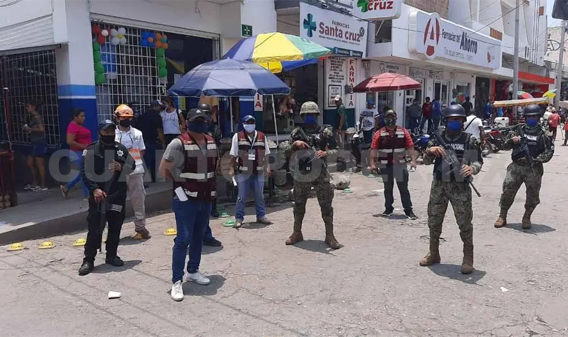 Supervisan protocolos sanitarios en las playas