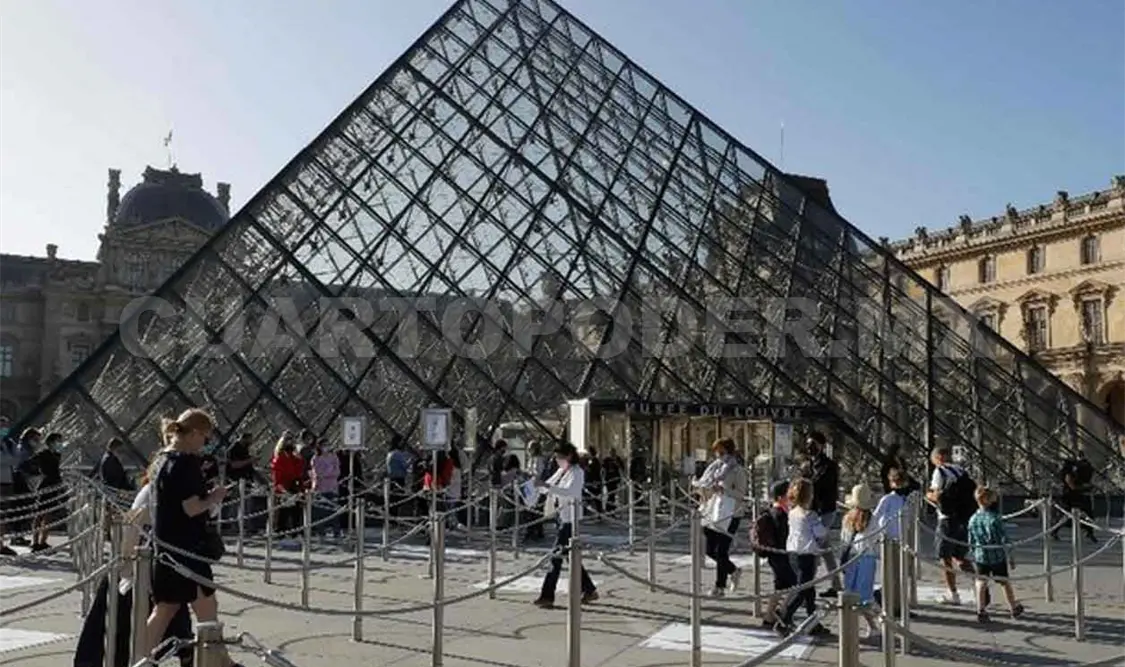 El Museo del Louvre reabrió sus puertas el pasado 6 de julio. Cortesía