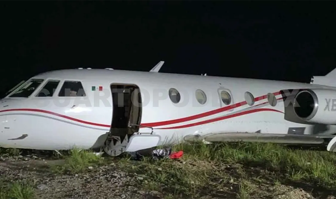 Localizan aeronave que llevaba droga