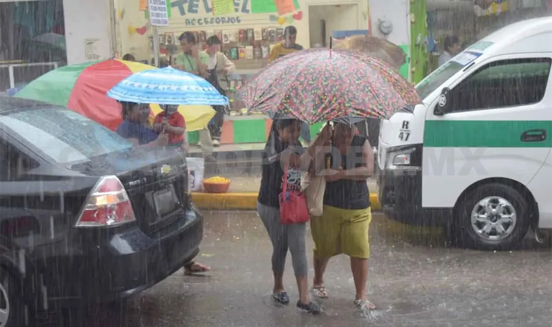 Advierten de temporal de lluvias para Chiapas