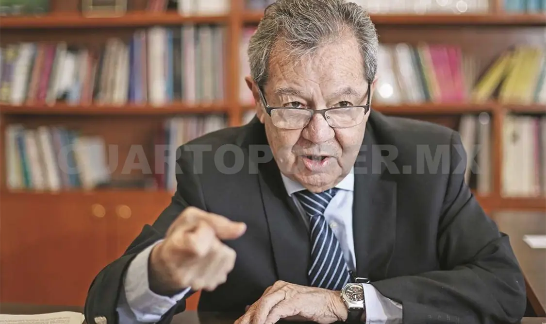 Porfirio Muñoz Ledo se inscribe en la contienda para dirigir al partido. El Universal