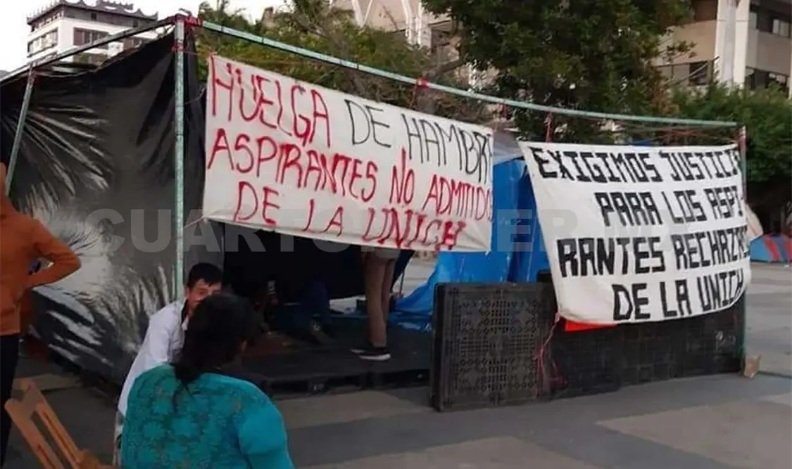 Son ocho los jóvenes que están pidiendo la intervención de la CNDH. CP