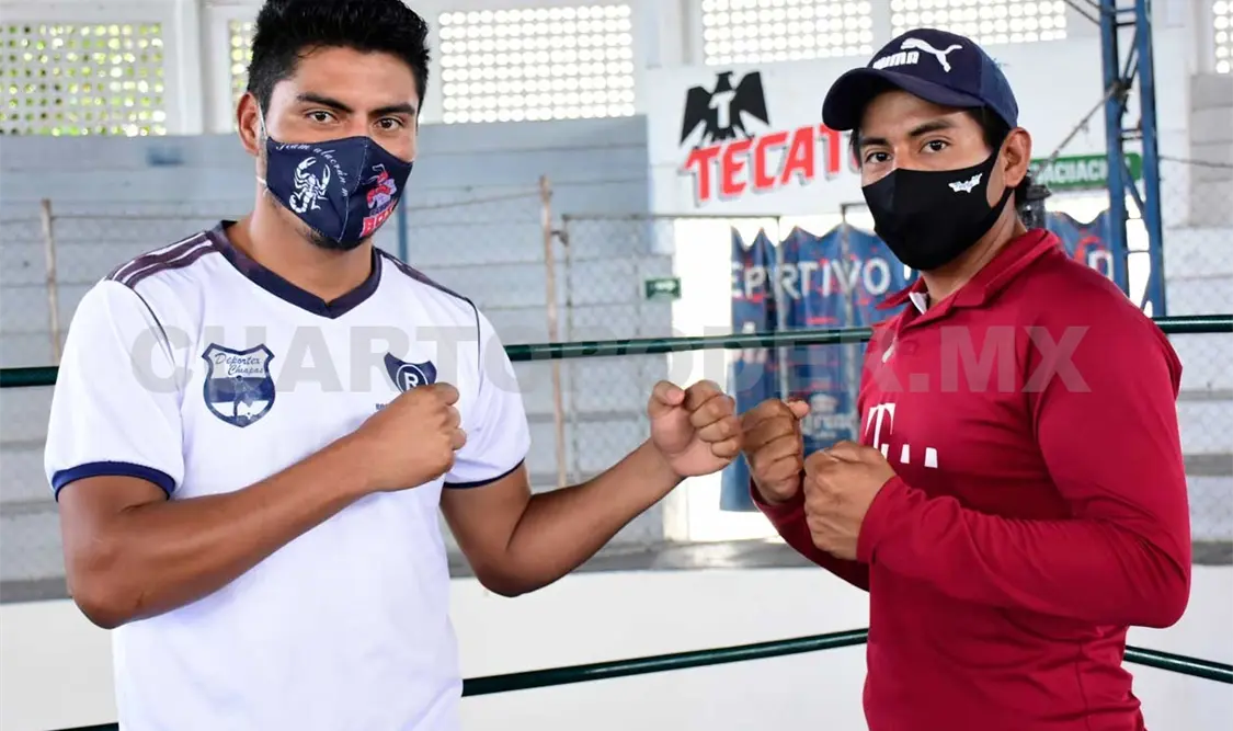 La cartelera boxística estará protagoniza por el duelo entre “Alacrán” Moguel y “Cobrita” Estrada por el título estatal. Guillermo Ramos/CP