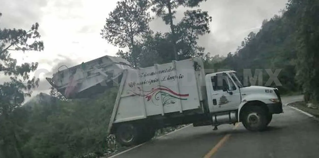 En la zona de descarga se ha observado también algunos cultivos. Cortesía